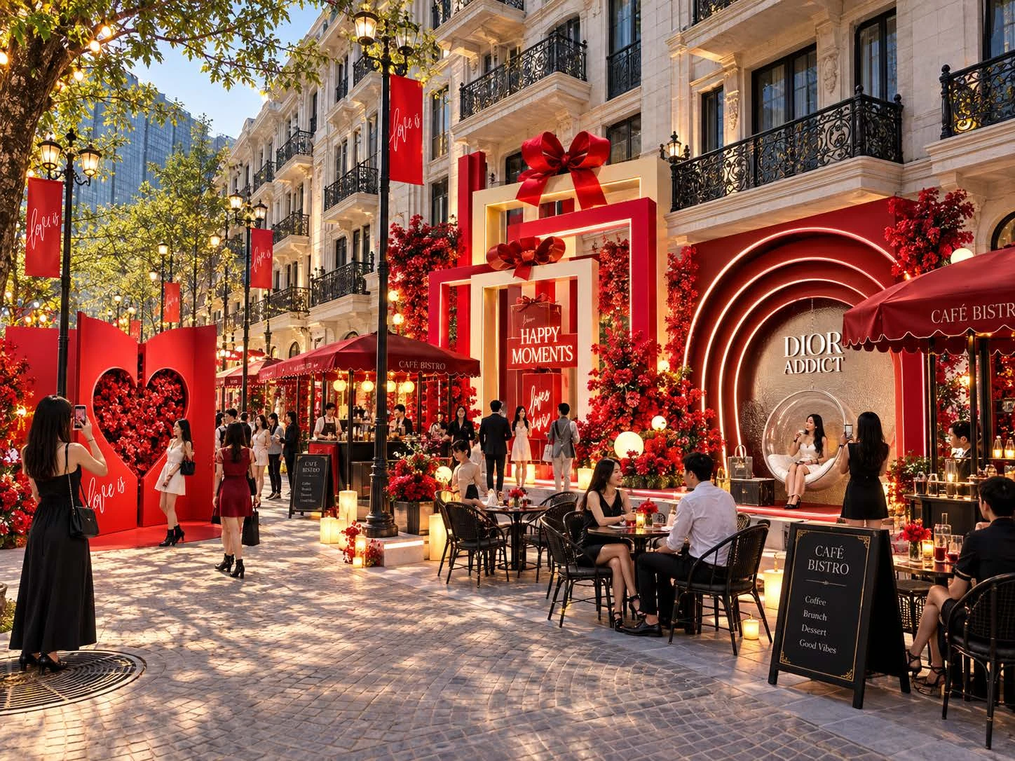Commercial street & bistro · proposed visualisation